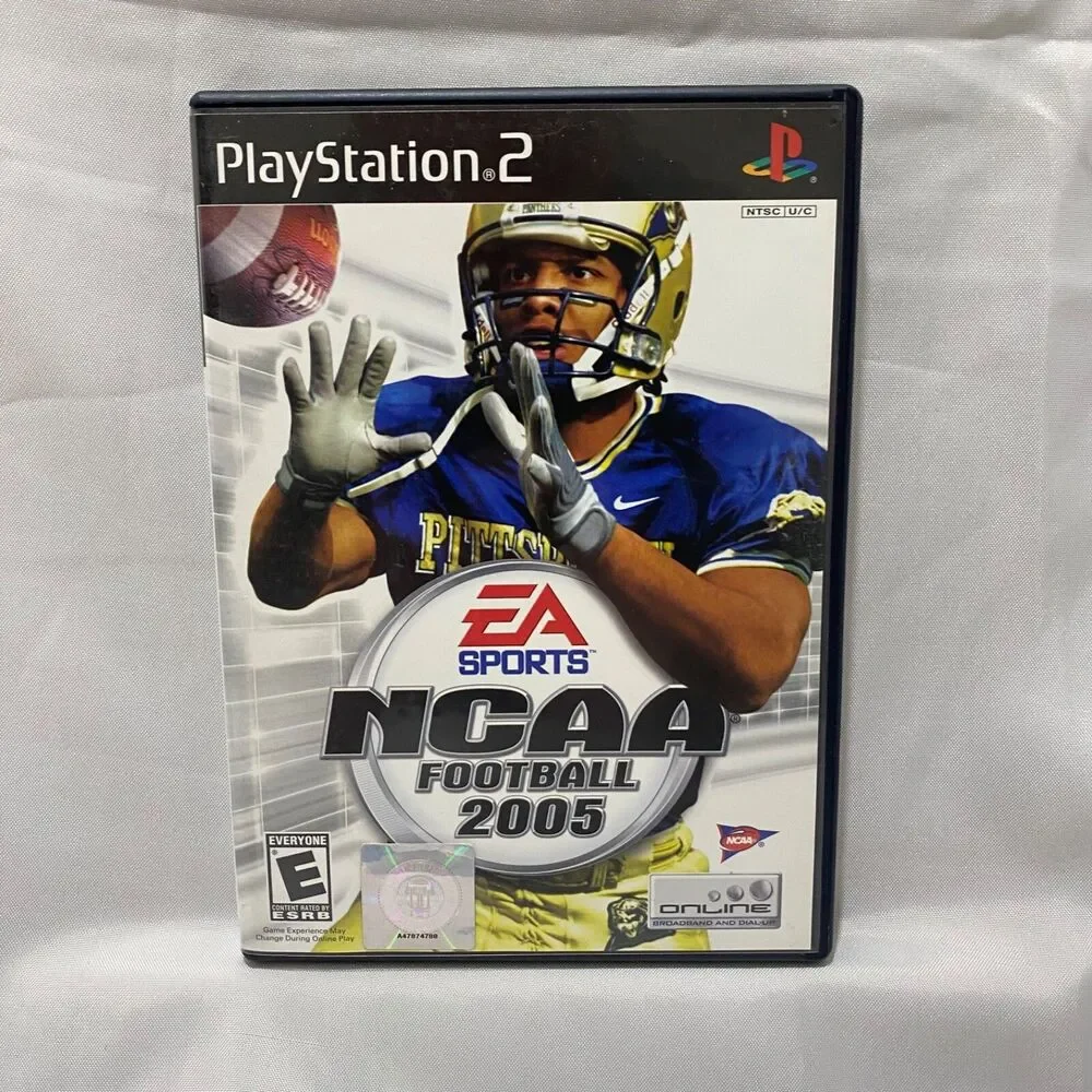 NCAA Football 2005 For Playstation 2 With Case and Manual PS2